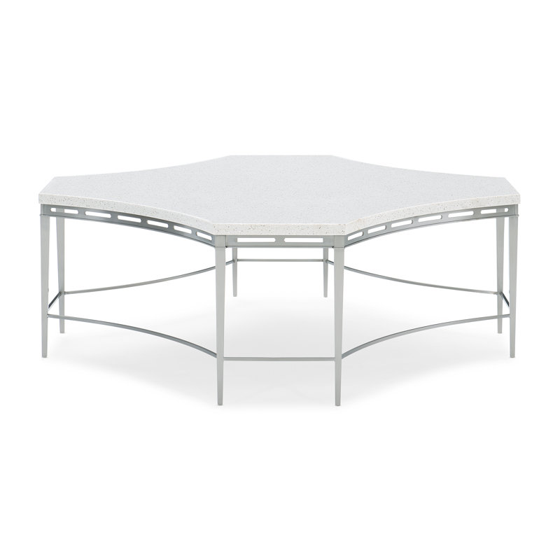 Caracole Classic Stone Top Coffee Table