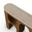 Console en bois massif de style américain.-1462468271