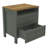 Pruitt Allysyn 22.7’’H 2 Drawer Nightstand-1651351329