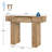 Entryway Console Table, Wooden Rectangular Narrow Long Sofa Table with Drawer, Behind Couch Table for Living Room Hallway Entrance-1816282087