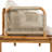 Abdel 5-Person Outdoor Acacia Wood Conversation Set With Cushions And Table