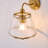 Modern Brushed Gold Wall Sconce