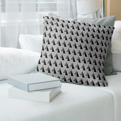 Touches d’accent décalées Coussin décoratif