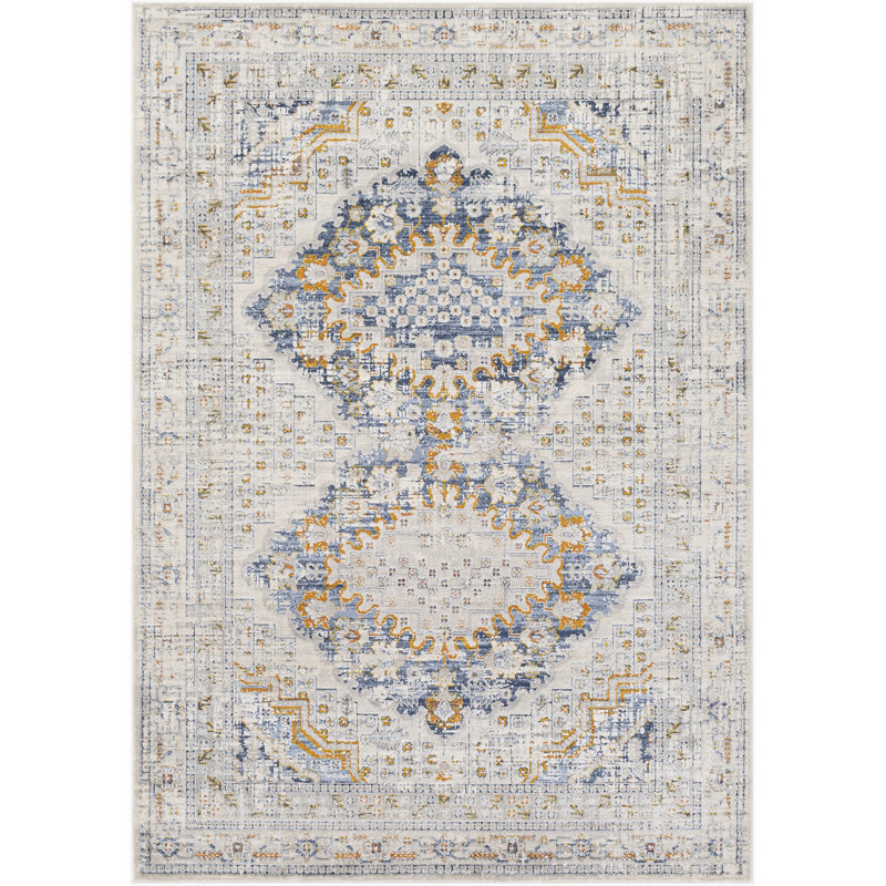 Lejeune Oriental Indoor Rug, Rectangle 2' x 2'11"