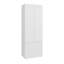 Armoire-penderie blanche à 3 portes avec 4 tablettes-1265582085