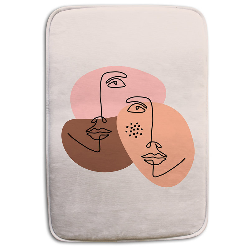 Nasja Polyester Shower Curtain Set