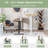 Klazien Adjustable Metal Base Standing Desk