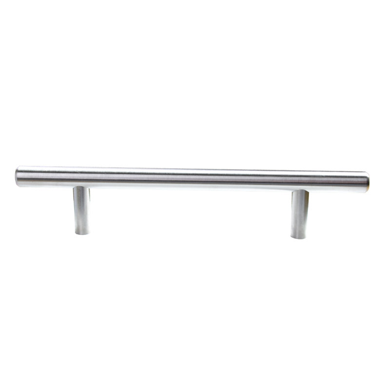 Stainless Steel Slim Modern Euro Cabinet Bar Pull 10-Pack