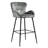 Ferrier Linen/Velvet Upholstered 29.53'' Bar Stool with Metal Frame-1501696806