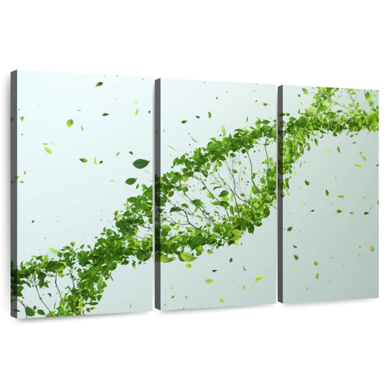 Keiri Botanical DNA, 48" H x 74" W