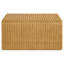 Table basse carrée en rotin naturel tissé Cahya-393240414