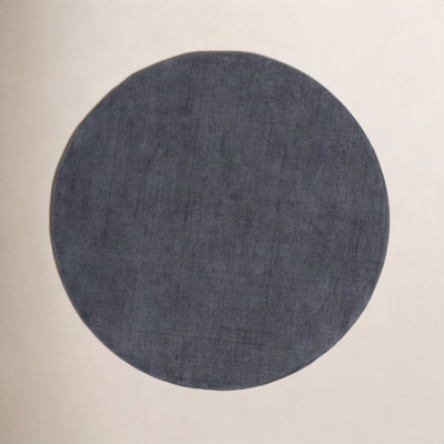 Crowe Wool Charcoal Gray Area Rug