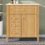 Meuble-lavabo de 30 po avec lavabo, meuble-lavabo moderne avec 2 tiroirs spacieux et plateau basculant-683228653