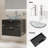 Sharee 24" Wall Mount Bathroom Vanity With Vessel Sink-2013268761