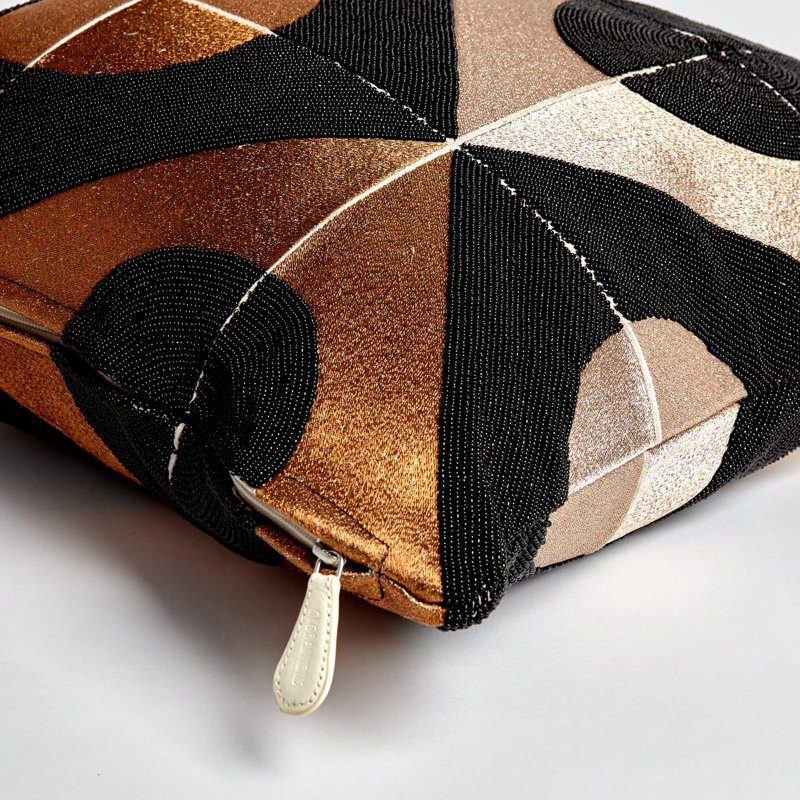 Circle Marquetry Pillow