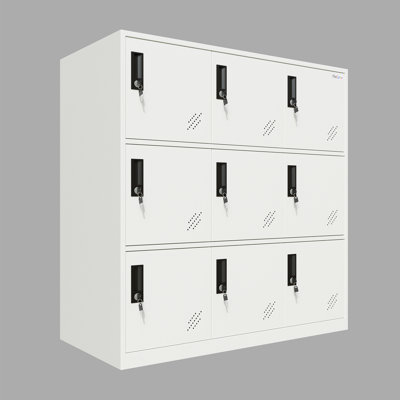 Metal 90cm Storage Cabinet
