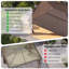 Pavillon de jardin double en acier galvanisé à toit rigide 12 pi x 16 pi avec cadre permanent en aluminium avec filet et rideau-129948134
