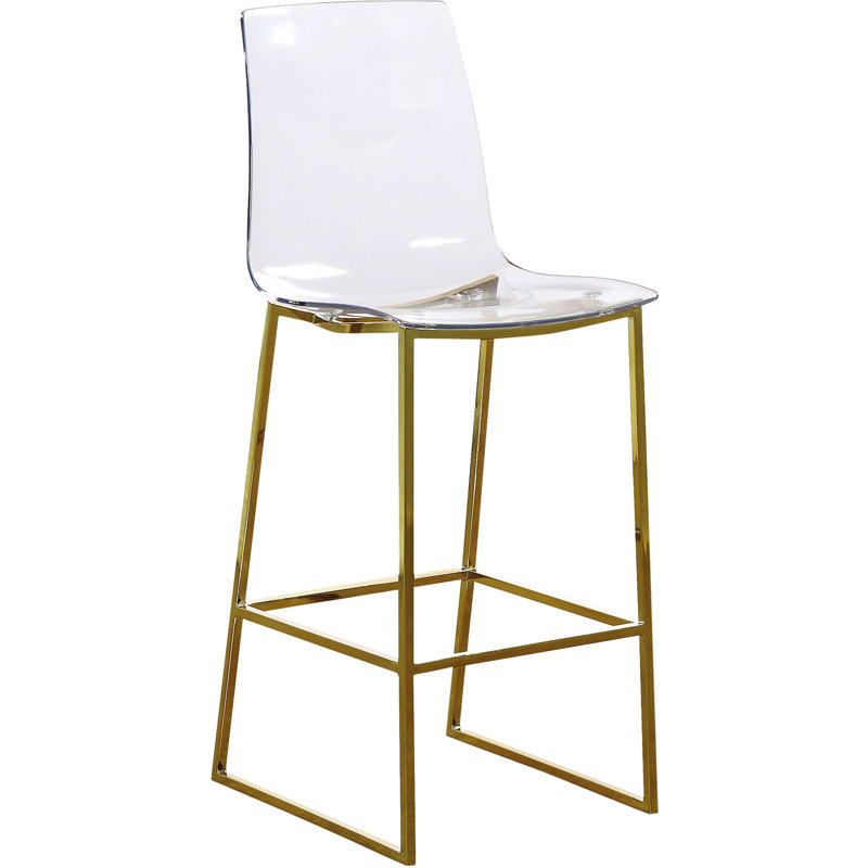 Tabouret de comptoir Cayden, Doré