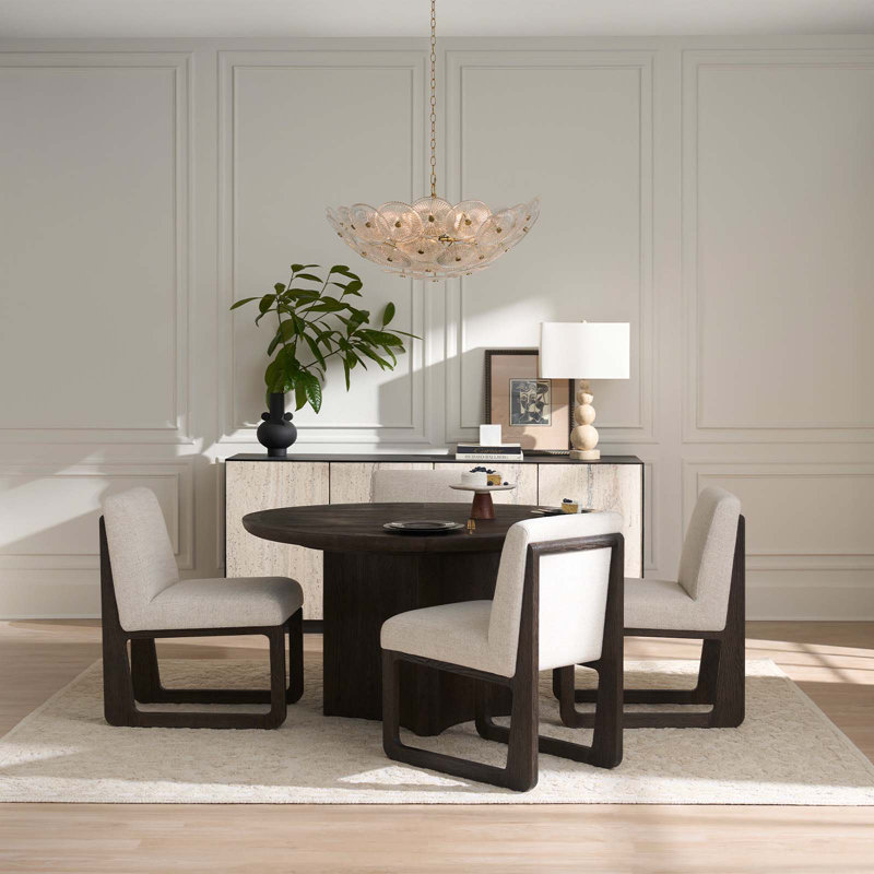 Holly 9 - Light Chandelier, Smoke