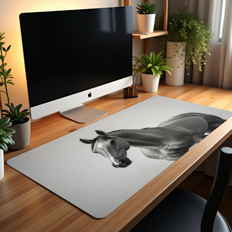 Polyester Desk Pad, 14.4x12.1