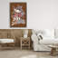 Cadre flottant d'automne champignon magique, design par Cecilia Battaini-582602788-582602791