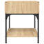 Elsaid 40cm W Iron Bedside Table-749494354