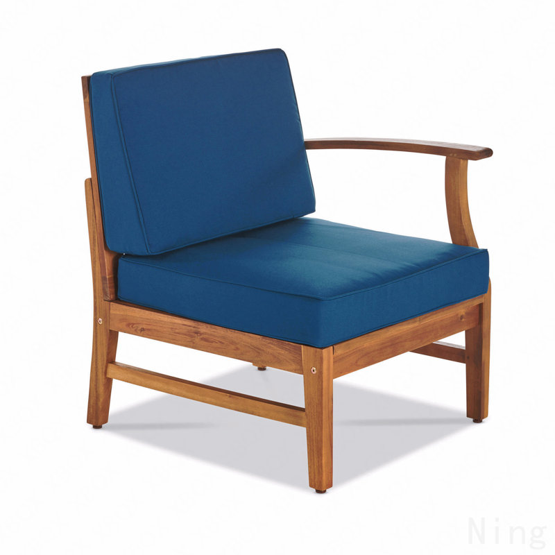 Right Armchair, Blue, Blue