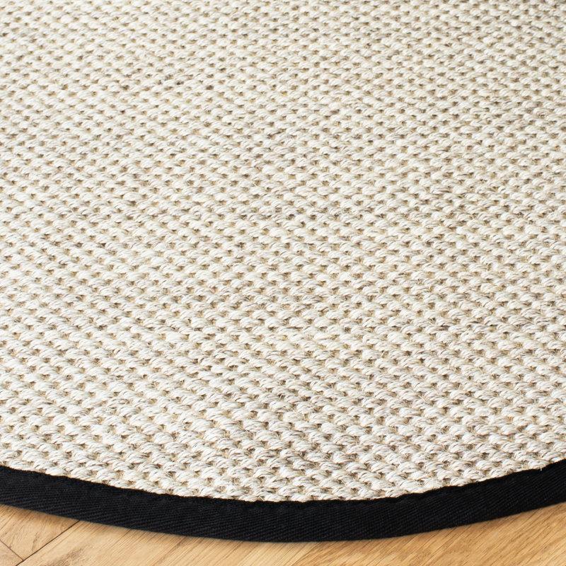 Tapis marbre / noir Torbin, Rond 4 pi