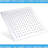 10" Square Rainfall Showerhead - Stainless Steel, Adjustable Arm Long Service Life-118034402