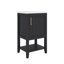 Boost avec rangement pour meuble-lavabo de 20 pouces avec lavabo et tablette ouverte-1027623292