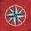 « nautique love (compass) »-impression sans cadre sur toile-75092641-18745550