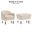Fauteuil d'appoint avec repose-pieds Kaya Mordern Upholstery-252452223