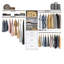 SpaceCreations 50" W - 121" W Closet System Reach-In Sets-62488468
