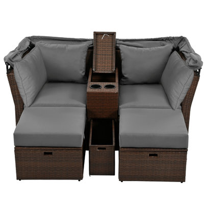 Lit de jour pour terrasse 2 places