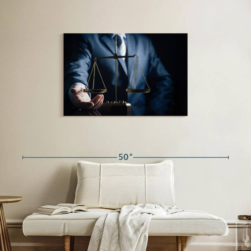 Justice Scale, 24" H x 36" W