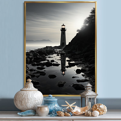 " Lighthouses Mimalism Scenery "