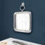 Belwood Aluminium Square Wall Mirror
