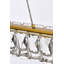Luminaire suspendu double DEL chromé Maart-1601872523-1601872519