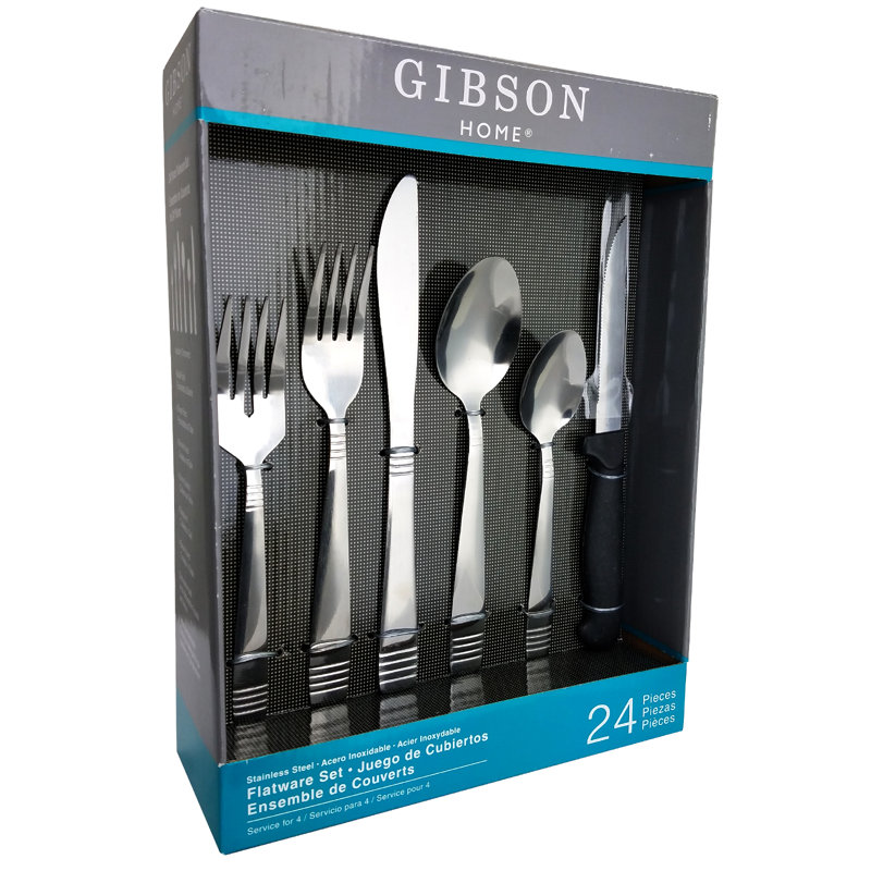 Red Barrel Studio Rinki Stainless Steel Flatware Set - Service for 4