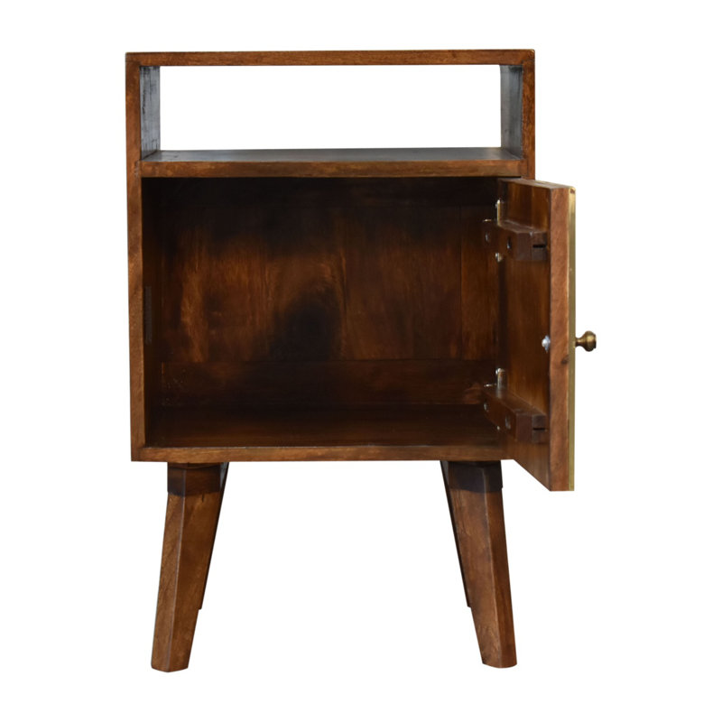 Turville 40cm W Solid Wood Bedside Table