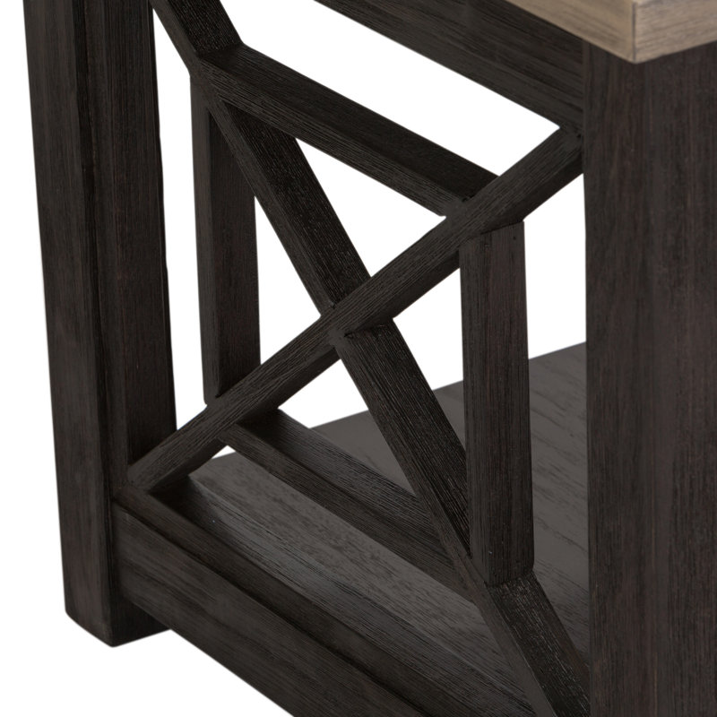 Alim End Table, 24" H x 27" W x 23" D
