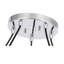 Luminaire suspendu rectangulaire 5 lumières grappe Thiede-1838677249-1839415957