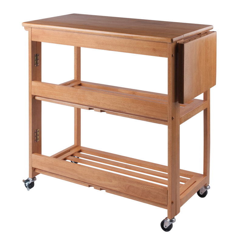 Syid Solid Wood Kitchen Island