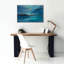 «Epic Graffiti« Early Morning Sea »par Silvia Vassileva, art mural sur toile, 40 po x 26 po-117052556