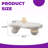 Enchanting Cloud Shape Coffee Table with Tri-Ball Base for Modern Living-1521426909-1521426899