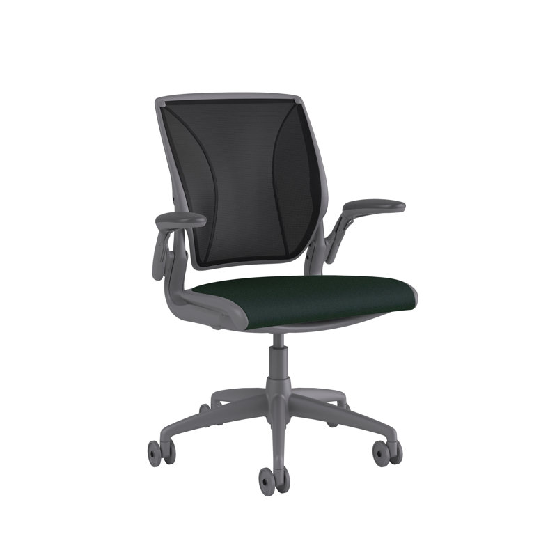 Diffrient World Wool Task Chair, Corde/Driftwood, Catena/Black, Gray