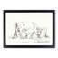 Cow with Calf by Jean Bernard - Picture Frame Painting Print-55510382-55510384