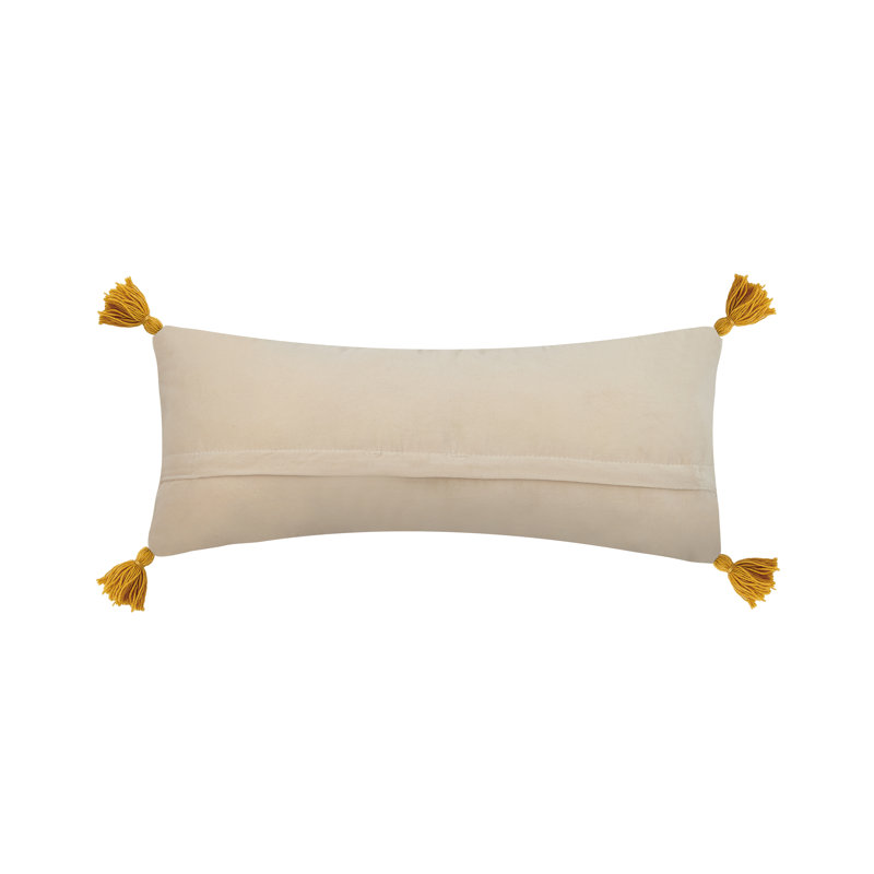 Mira Mermaid Wool Hook Pillow with Tassels