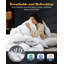 Housse de couette luxueuse et moelleuse en duvet et plumes douces et respirantes pour toutes les saisons-802102038
