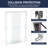 72" H Double Sliding Opening Shower Door  - Semi-Frameless Design Design Bypass Sliding Opening Bathroom Sliding Opening Door With 1/4" (6Mm) Tempered Glass